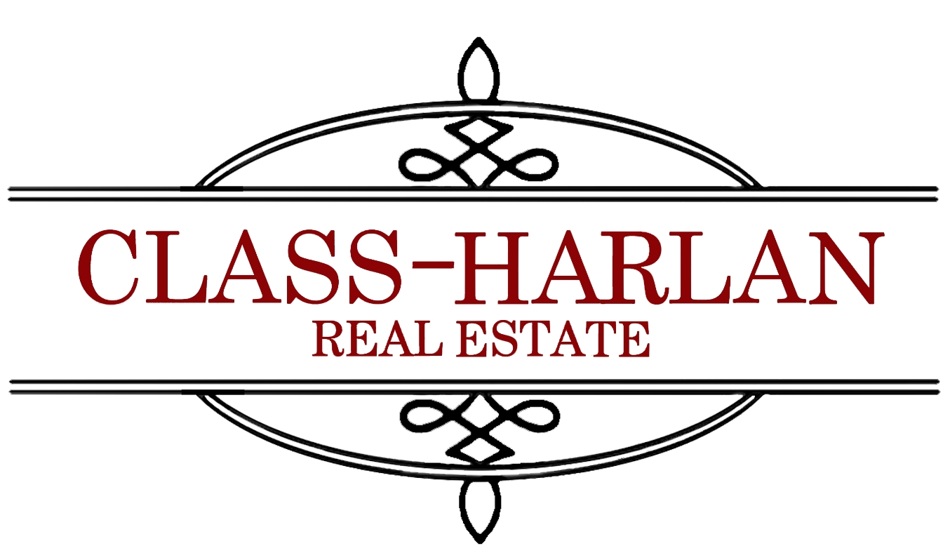 Melanie Rush - Class Harlan Real Estate Logo