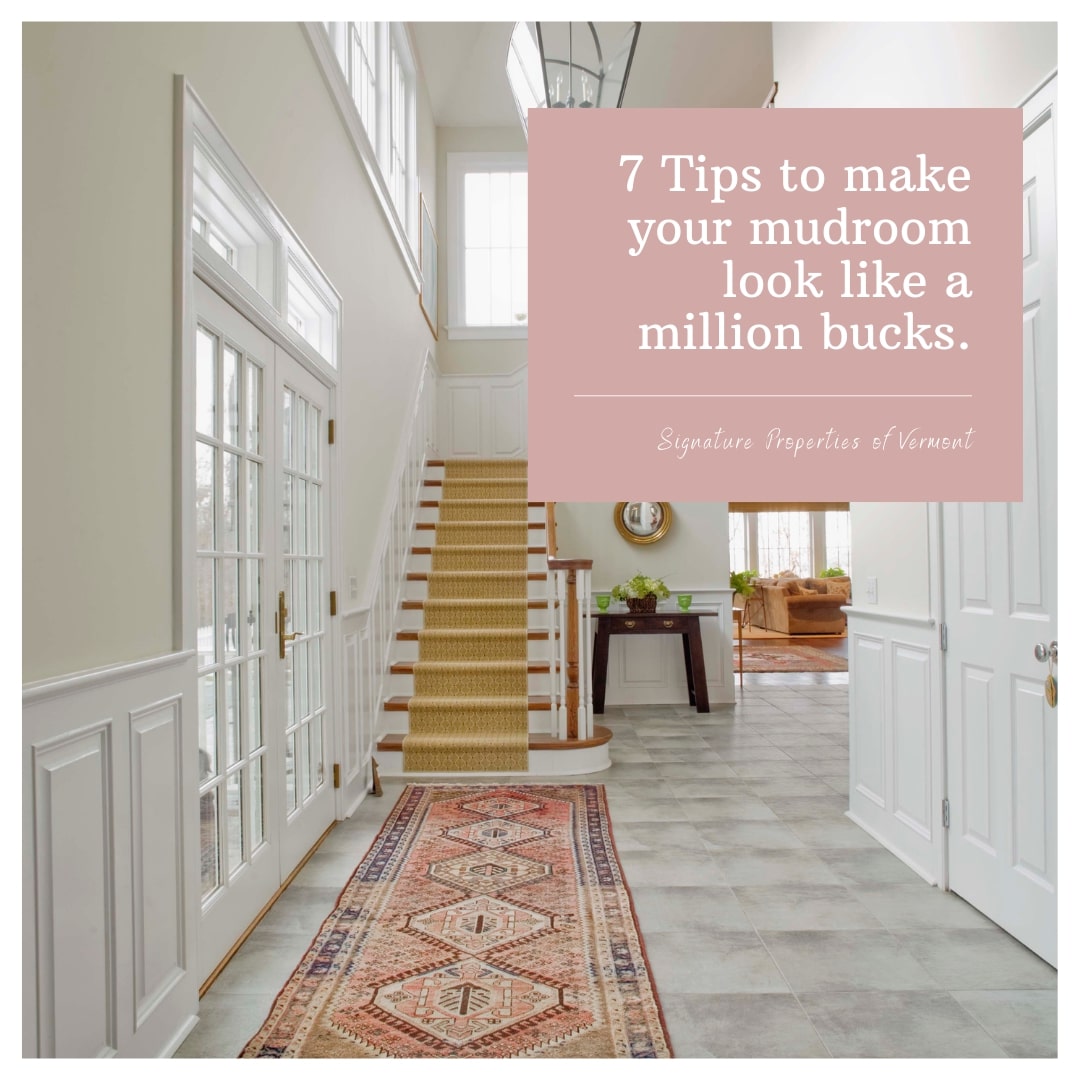 7 Tips to make your mudroom look like a million bucks! Main Photo