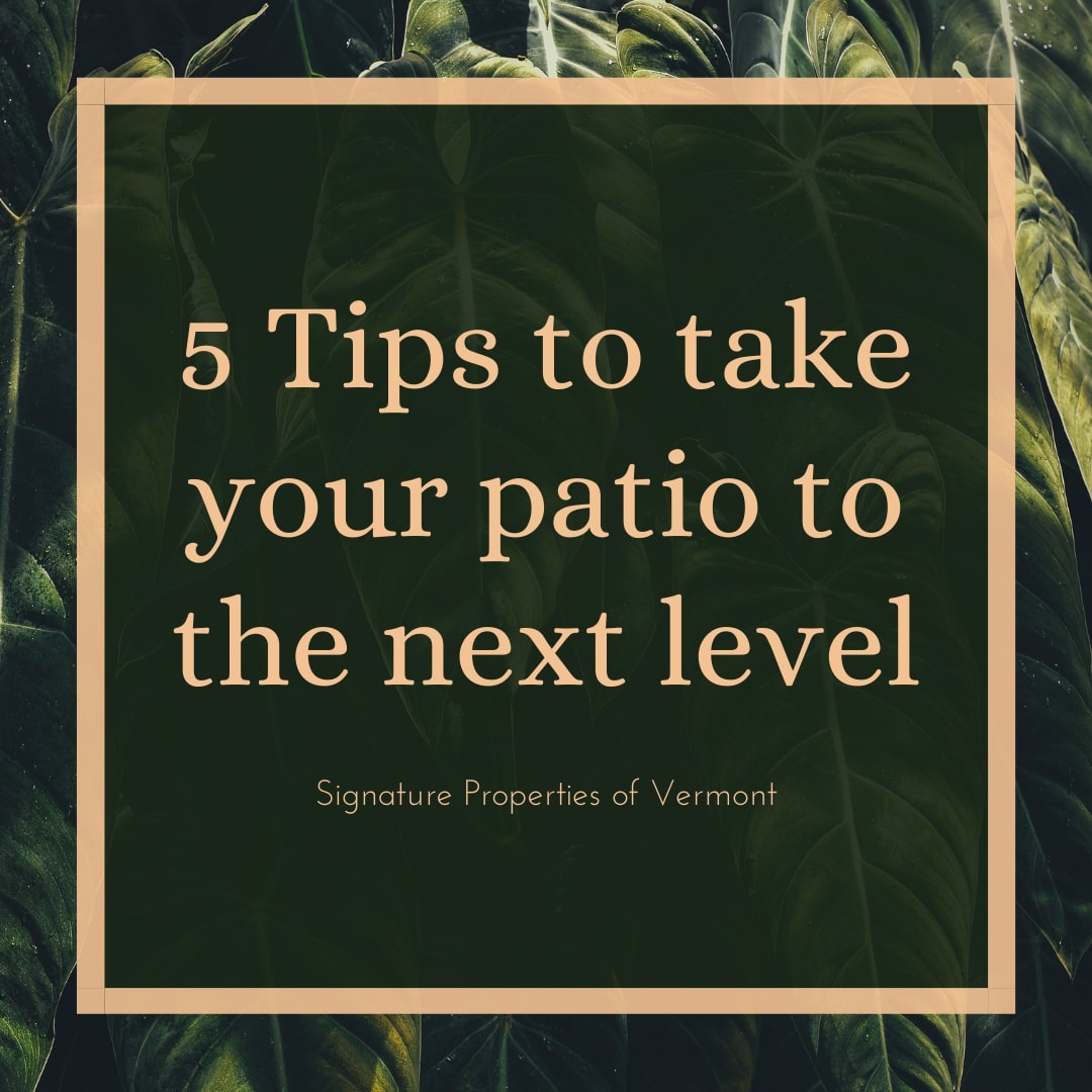 5 Tips to take your patio to the next level Picture