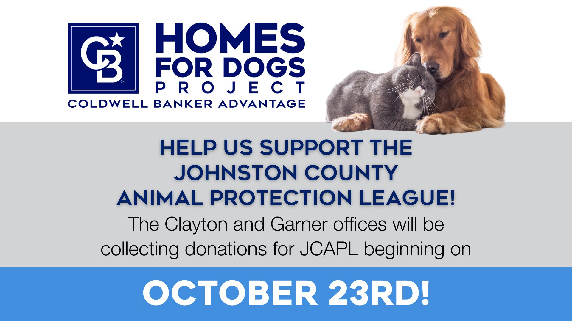 The Clayton and Garner Offices Hosts Donation Drive Main Photo