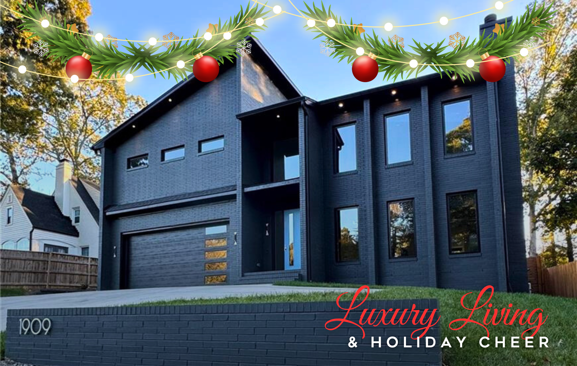 Discover Timeless Elegance and Holiday Magic: 1909 W Friendly Avenue Main Photo
