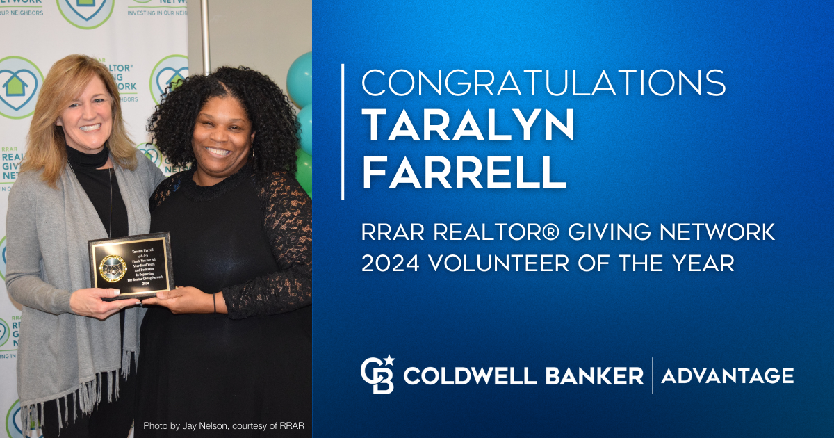 Celebrating Taralyn Farrell: RRAR REALTOR® Giving Network 2024 Volunteer of the Year Main Photo