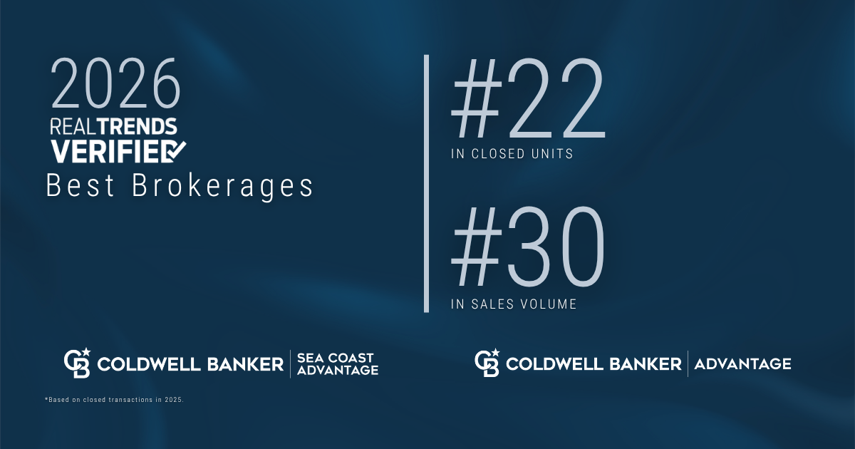 Coldwell Banker Advantage Family of Companies Ranks Among Top 30 North American Brokerages Picture