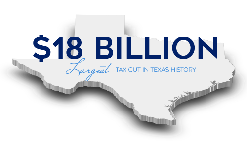 Largest Tax Cut in Texas History Picture