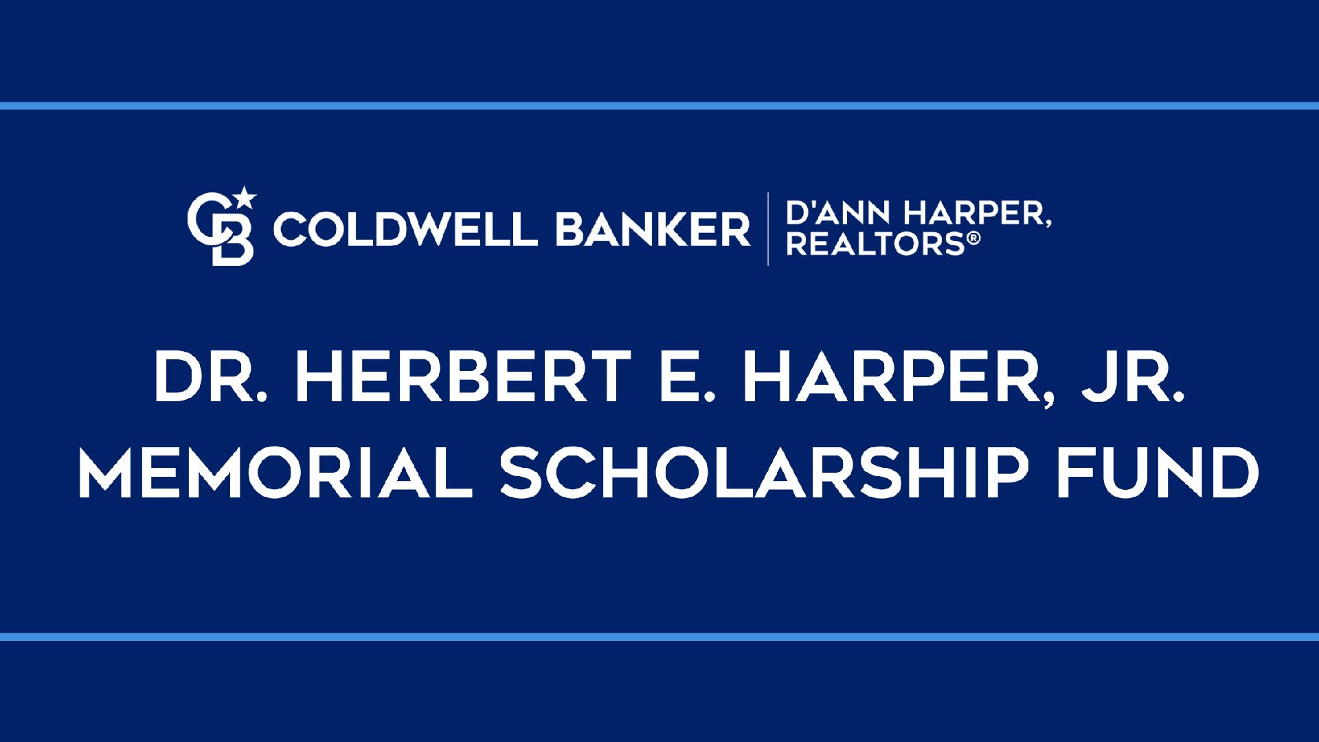 Accepting Applications for the 2021 Dr. Herbert E. Harper, JR. Memorial Scholarship Fund Main Photo