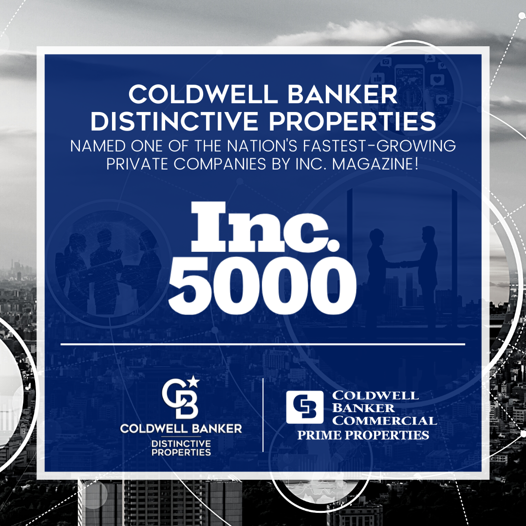 COLDWELL BANKER DISTINCTIVE PROPERTIES AND COLDWELL BANKER COMMERCIAL PRIME PROPERTIES NAMED TO INC. 5000 Main Photo