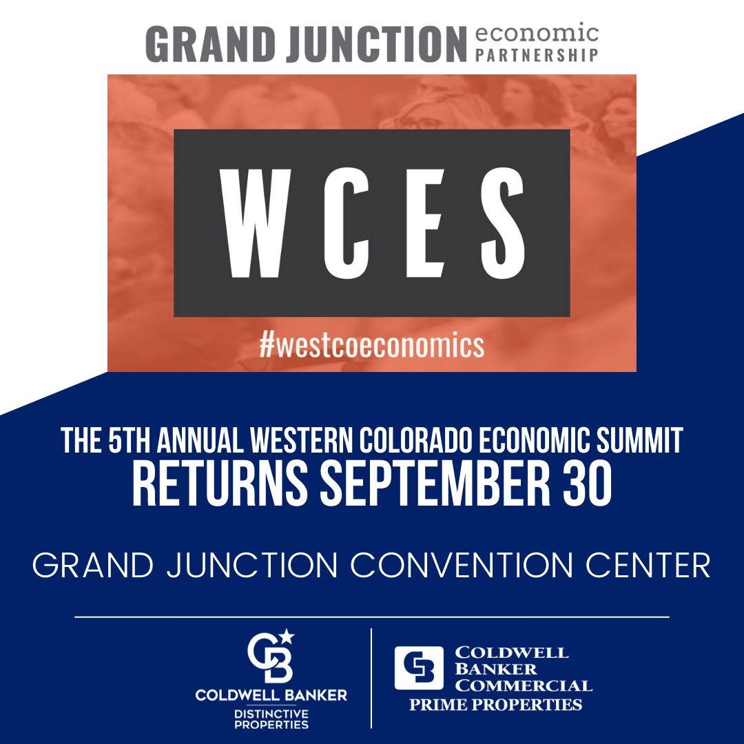 COLDWELL BANKER DISTINCTIVE PROPERTIES, COLDWELL BANKER COMMERCIAL PRIME PROPERTIES SPONSOR WESTERN COLORADO ECONOMIC SUMMIT Main Photo