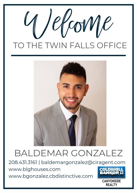 Please help us welcome Baldemar Gonzalez to our Coldwell Banker family! Main Photo