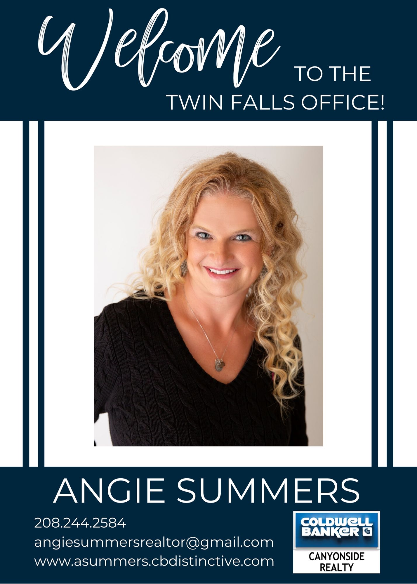 We are excited to announce that Angie Summers has joined our Coldwell Banker family! Main Photo