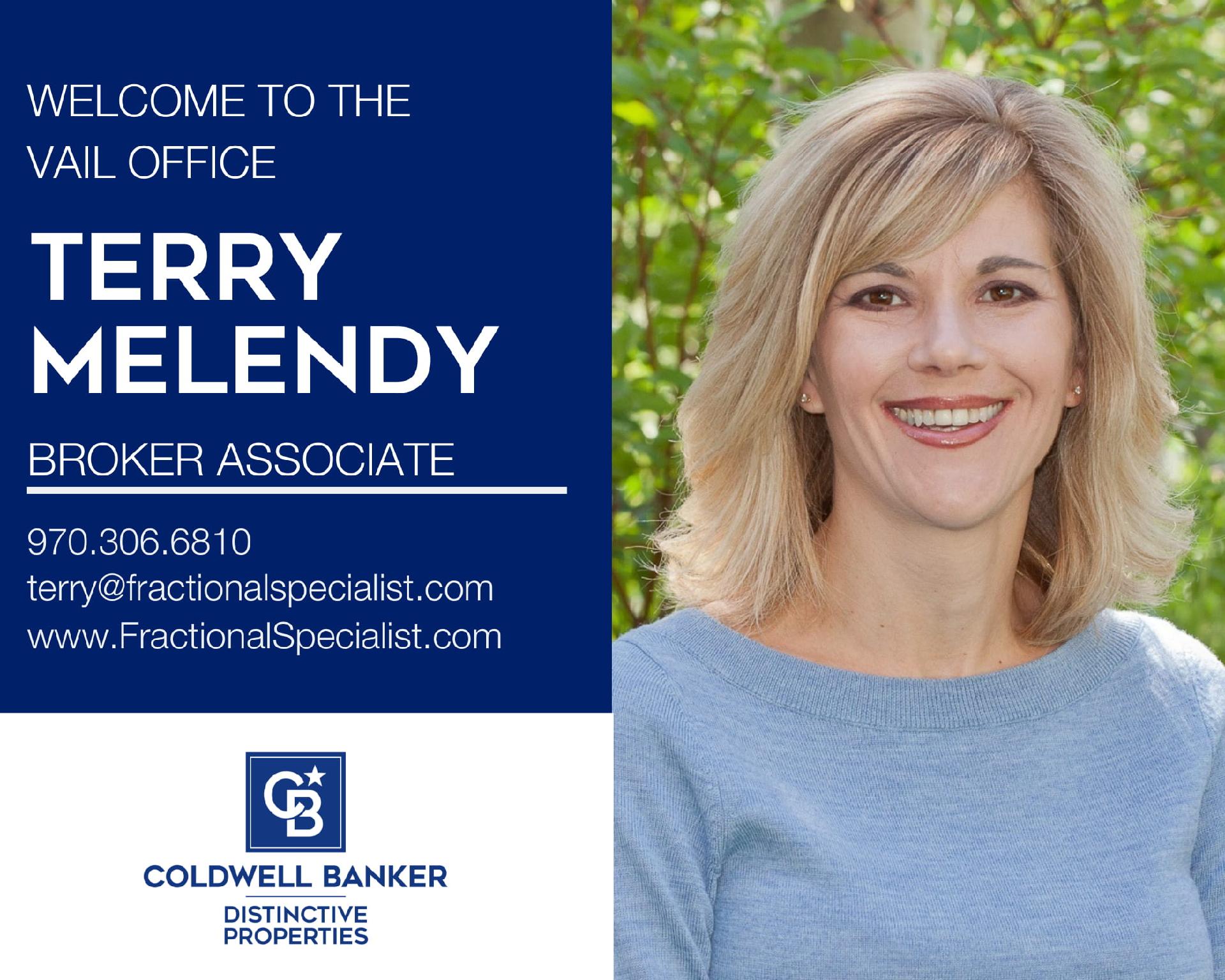 Please help us welcome Terry Melendy to our Coldwell Banker family! Main Photo