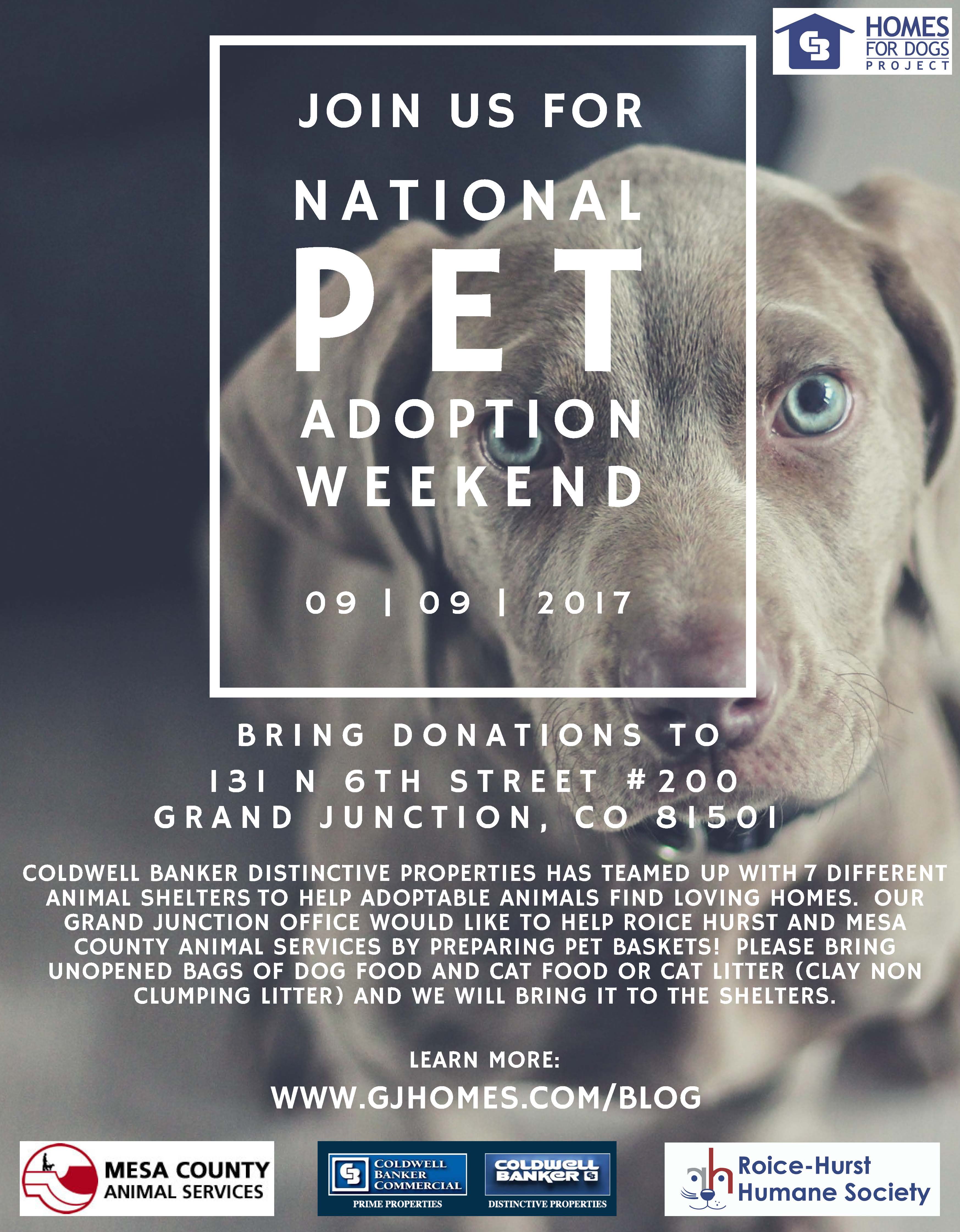 Coldwell Banker Distinctive Properties participates in Pet Adoption Weekend Main Photo