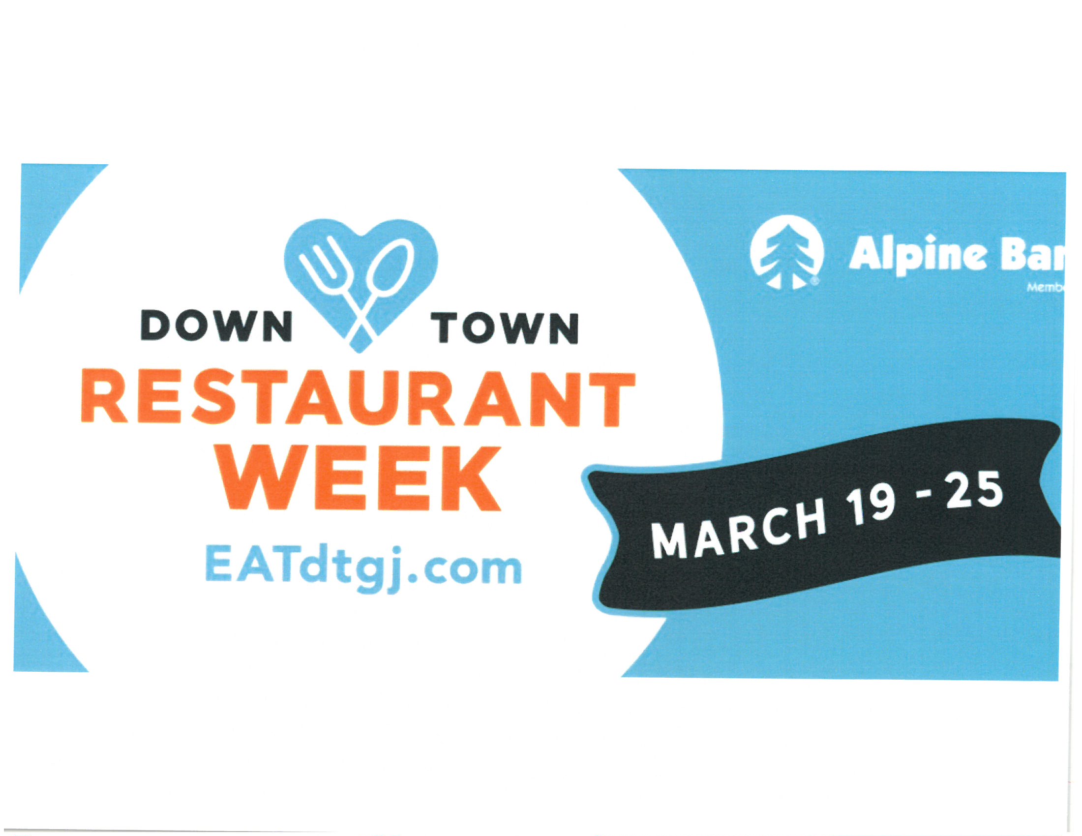 First Annual Downtown Restaurant Week Main Photo