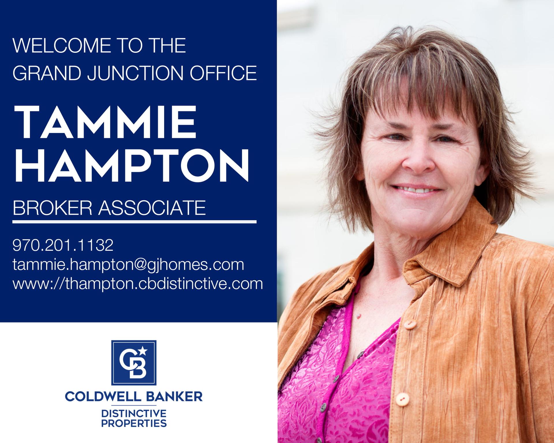 Please help us welcome Tammie Hampton to the Wingerter Team and to our Coldwell Banker family! Main Photo