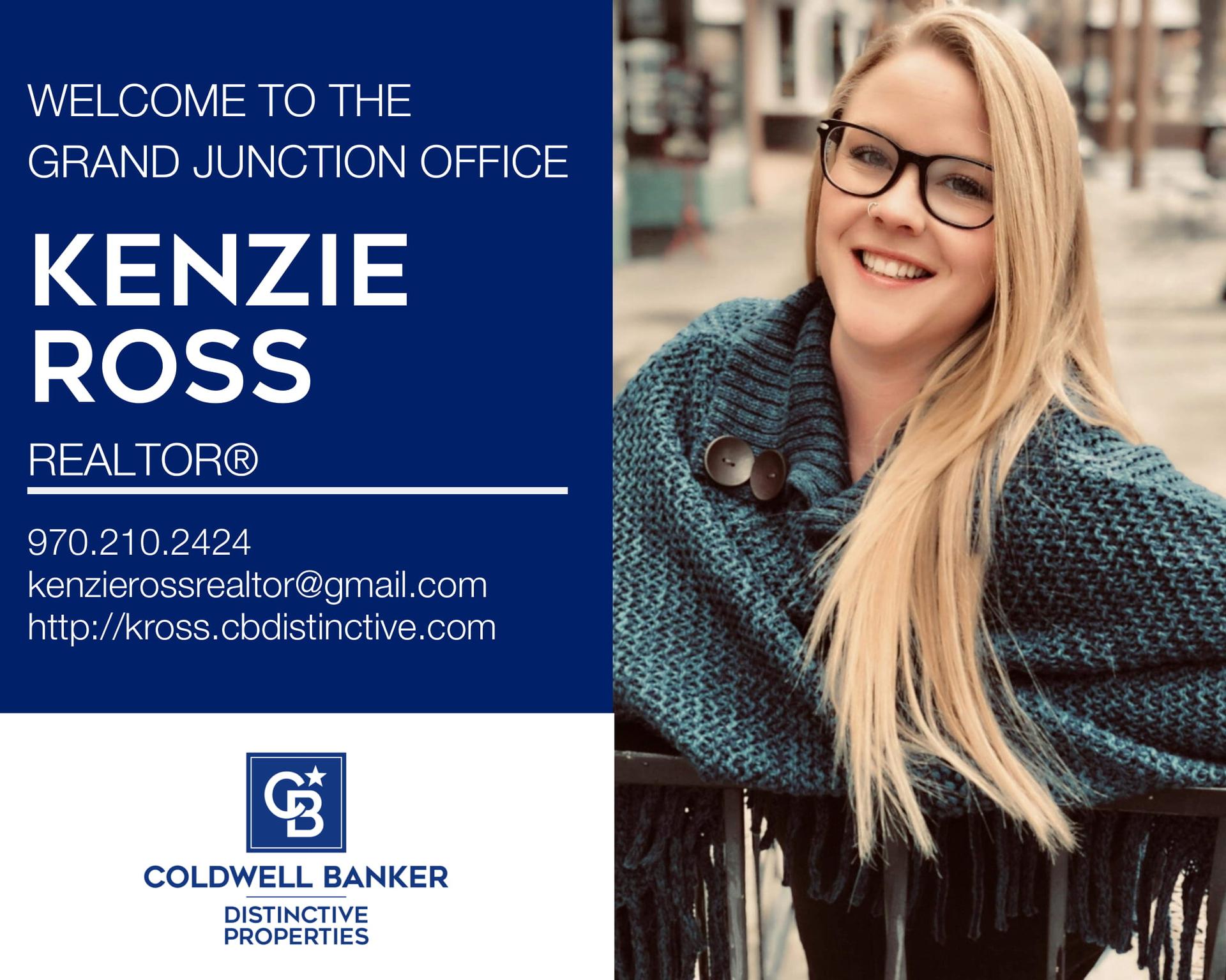 Please help me welcome Kenzie Ross to Coldwell Banker Distinctive Properties! Main Photo
