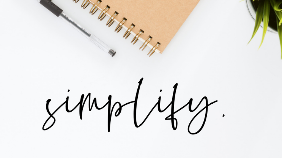 Simplify Your Life Main Photo