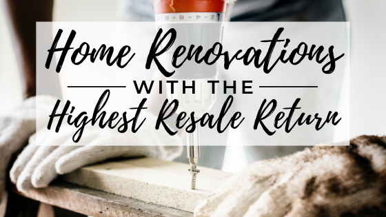 Home Renovations with the Highest Reslate Return Main Photo