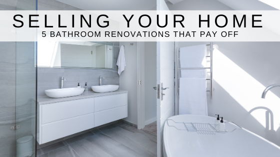 Selling Your Home: 5 Bathroom Renovations that will Pay Off Main Photo