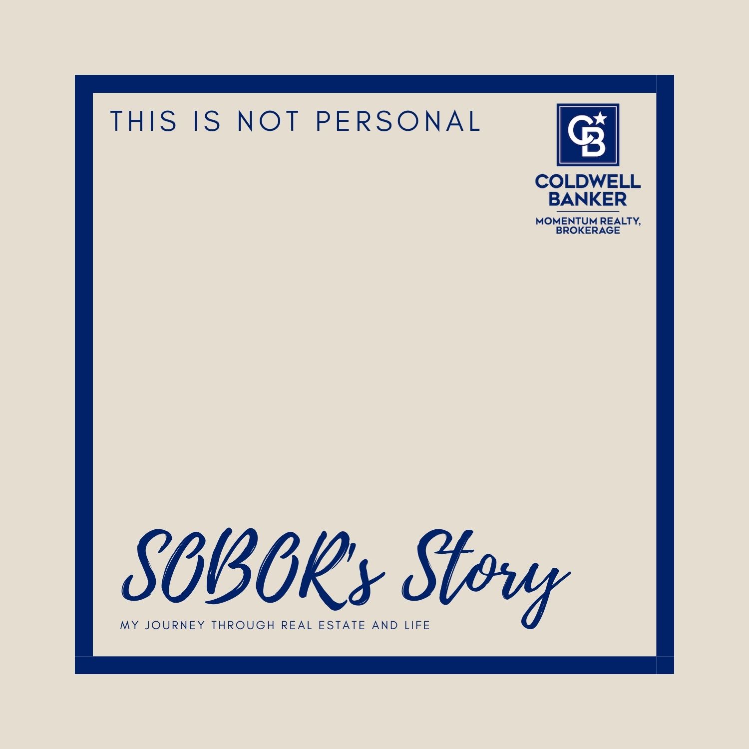 SOBOR's Story - This Is Not Personal Main Photo