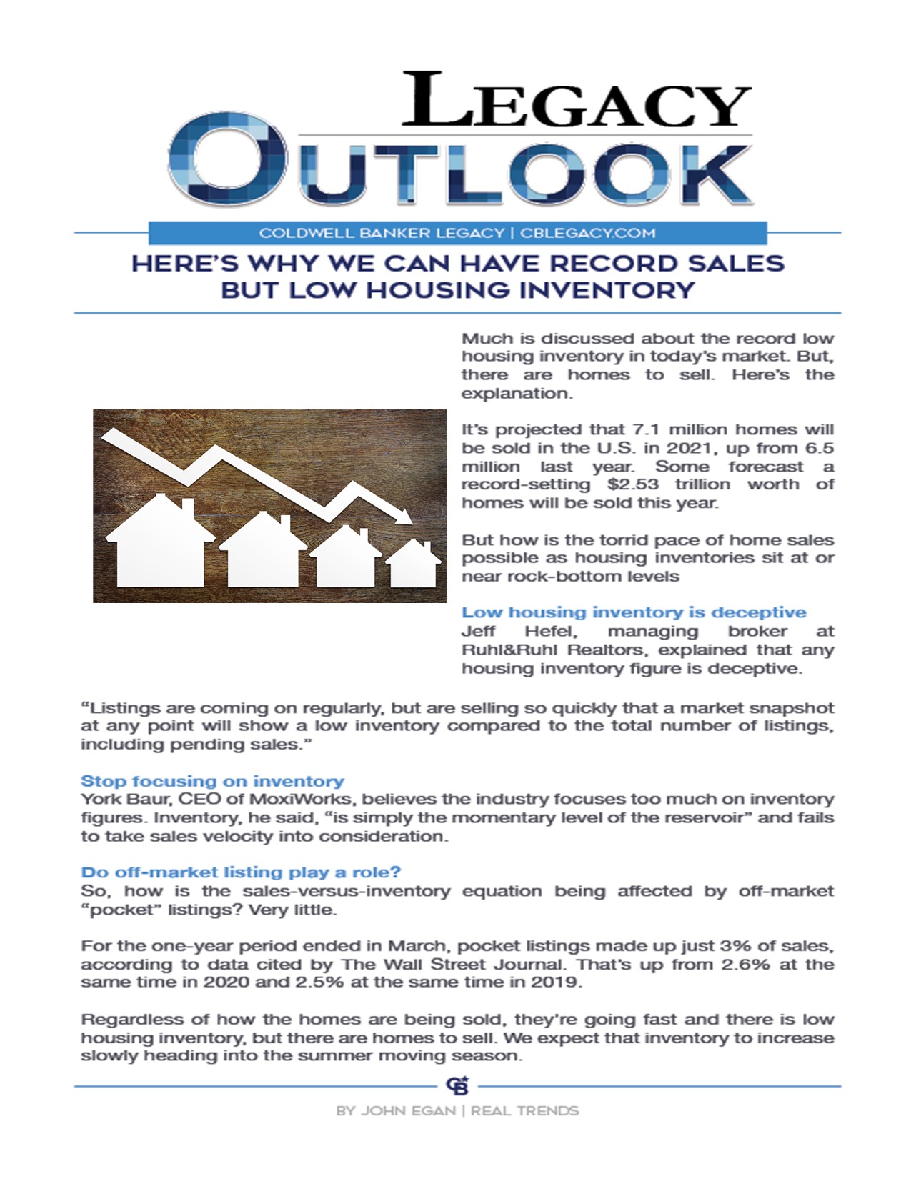 High Sales Low Inventory Main Photo