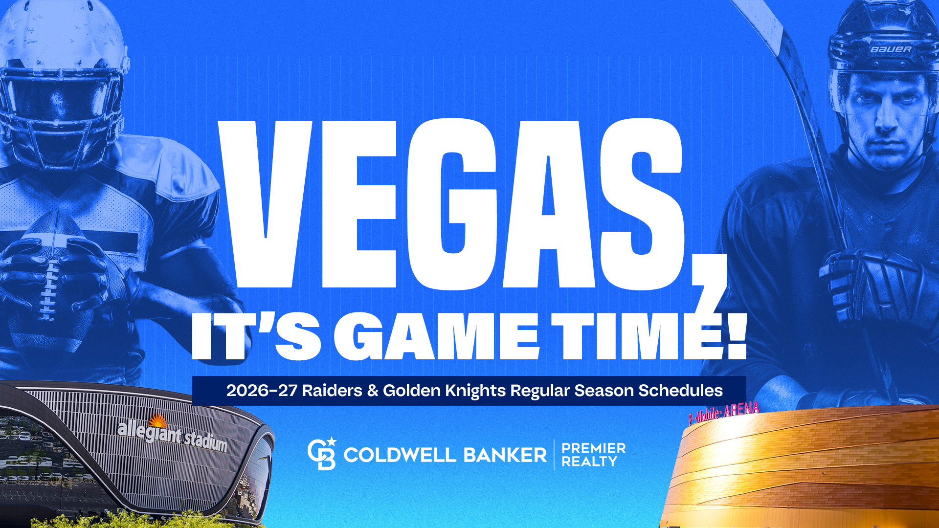 Vegas, It´s Game Time! 2026-27 Raiders & Golden Knights Regular Season Main Photo