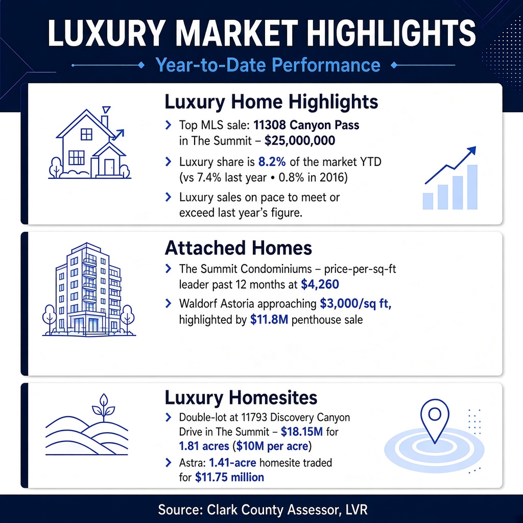 The Luxury Market Forges Ahead in Las Vegas, Outperforming the Broader Market Main Photo