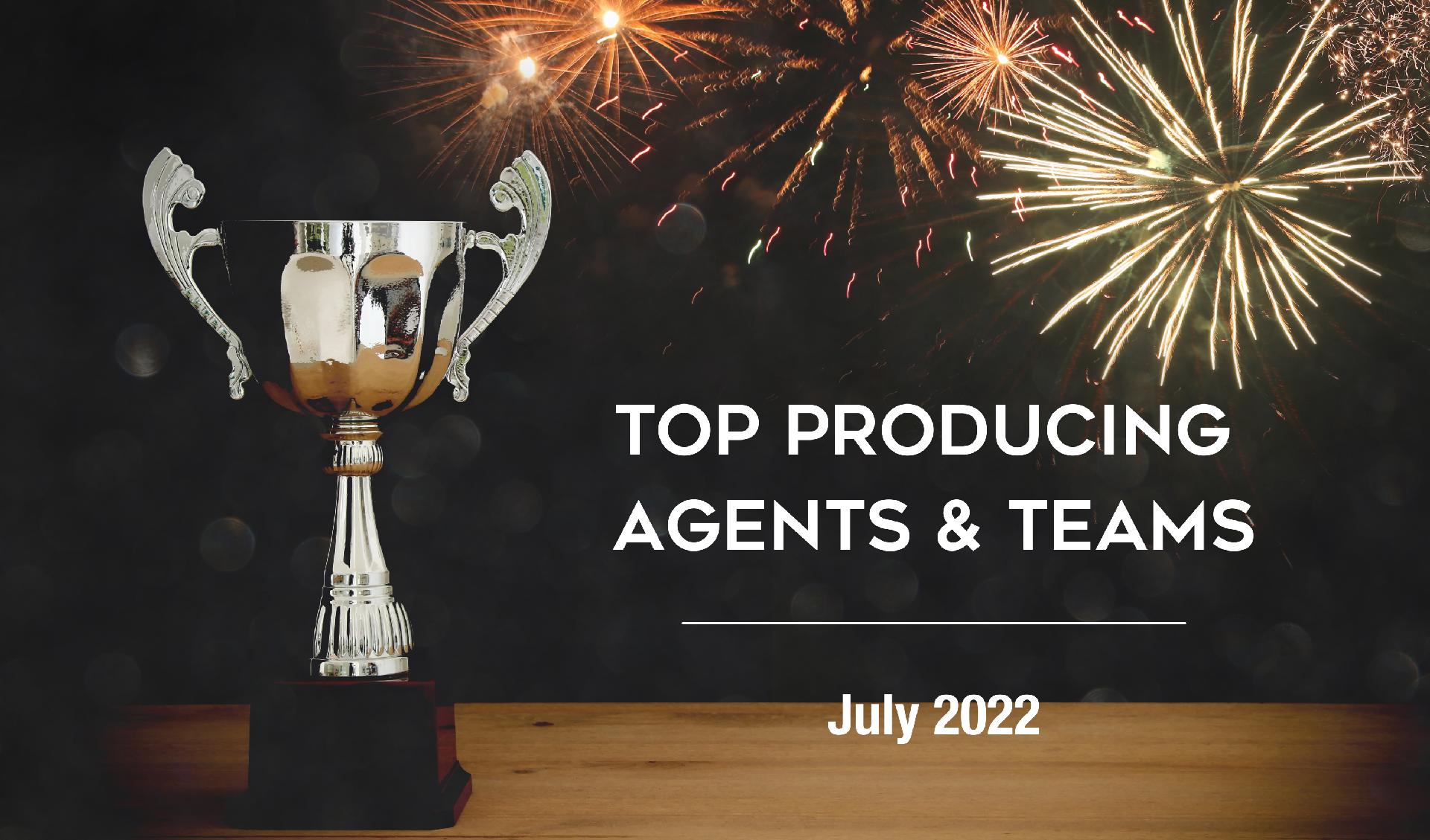 CONGRATULATIONS Top Agents & Teams! July 2022 - North Carolina Main Photo