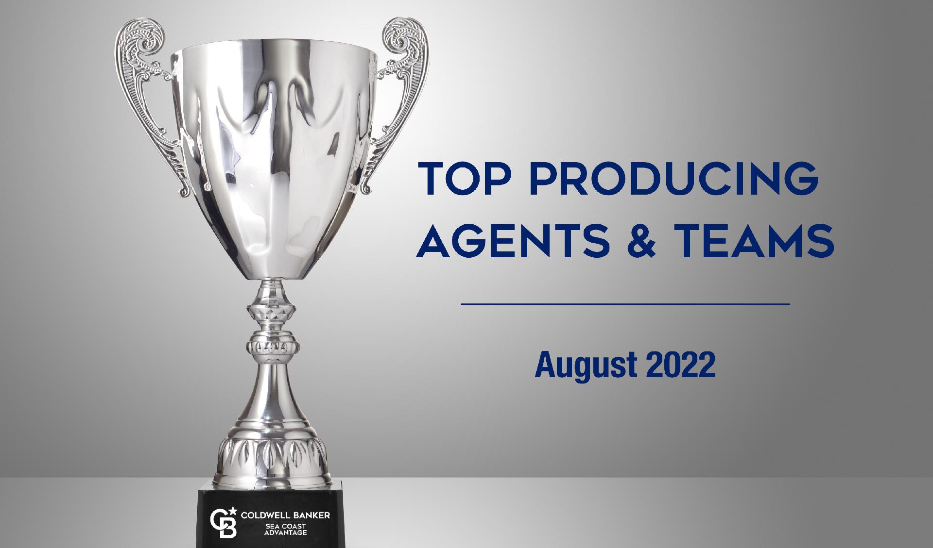 CONGRATULATIONS Top Agents & Teams! August 2022 - North Carolina Main Photo