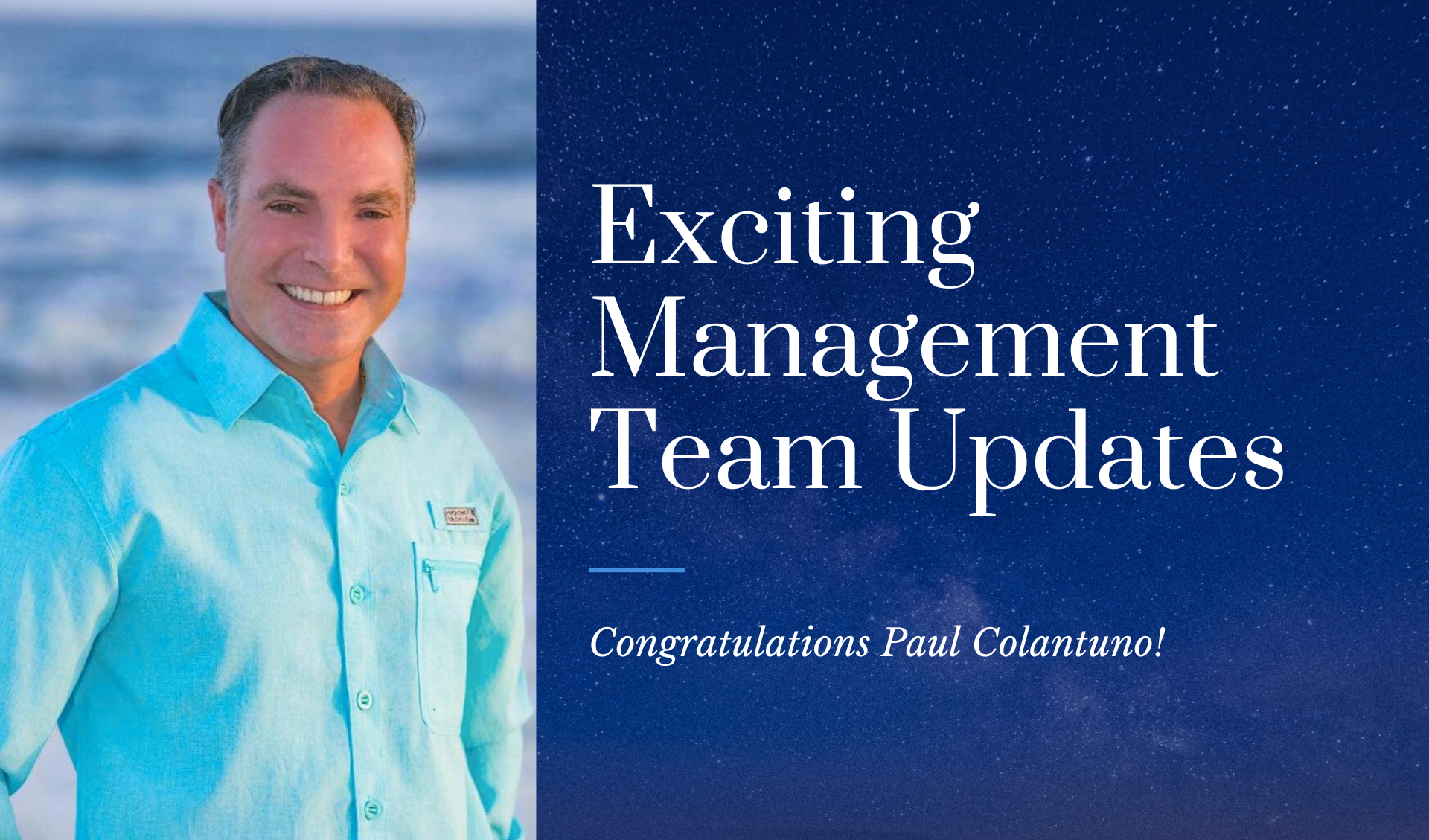 Paul Colantuno Named to Coldwell Banker Sea Coast Advantage Management Team Main Photo