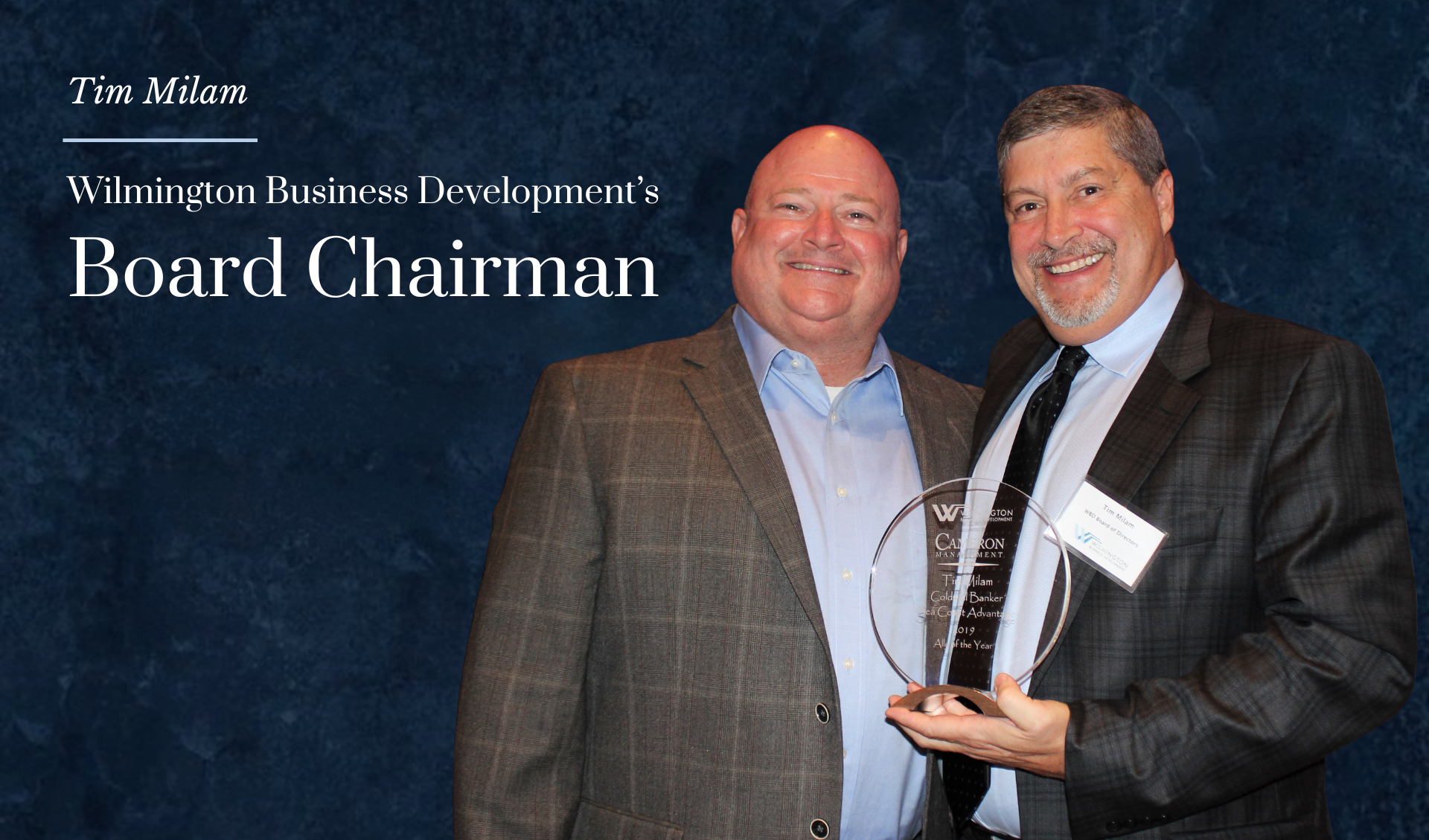 MILAM ASSUMES CHAIRMANSHIP OF WBD; TWO BUSINESS LEADERS JOIN BOARD Main Photo