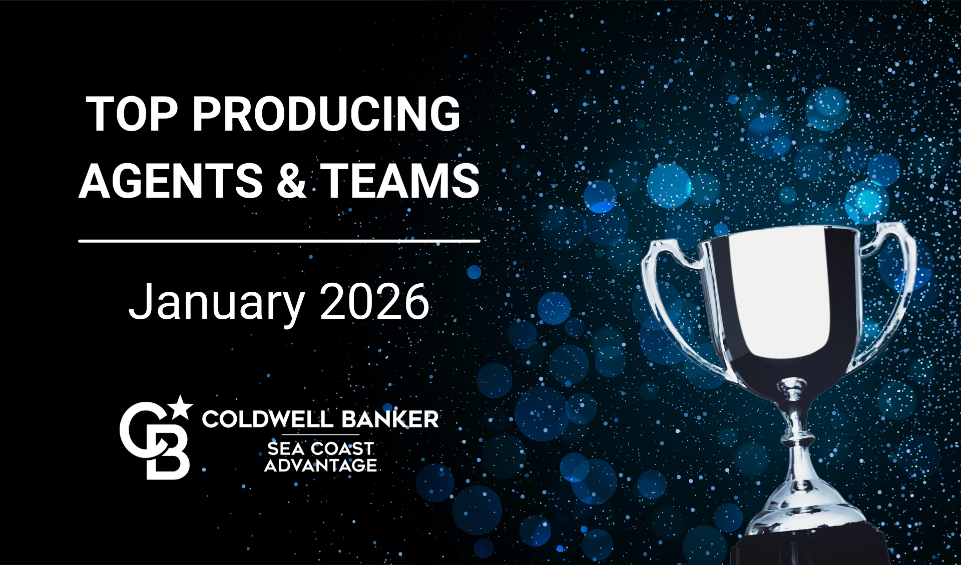 CONGRATULATIONS Top Agents & Teams - January 2026 Main Photo