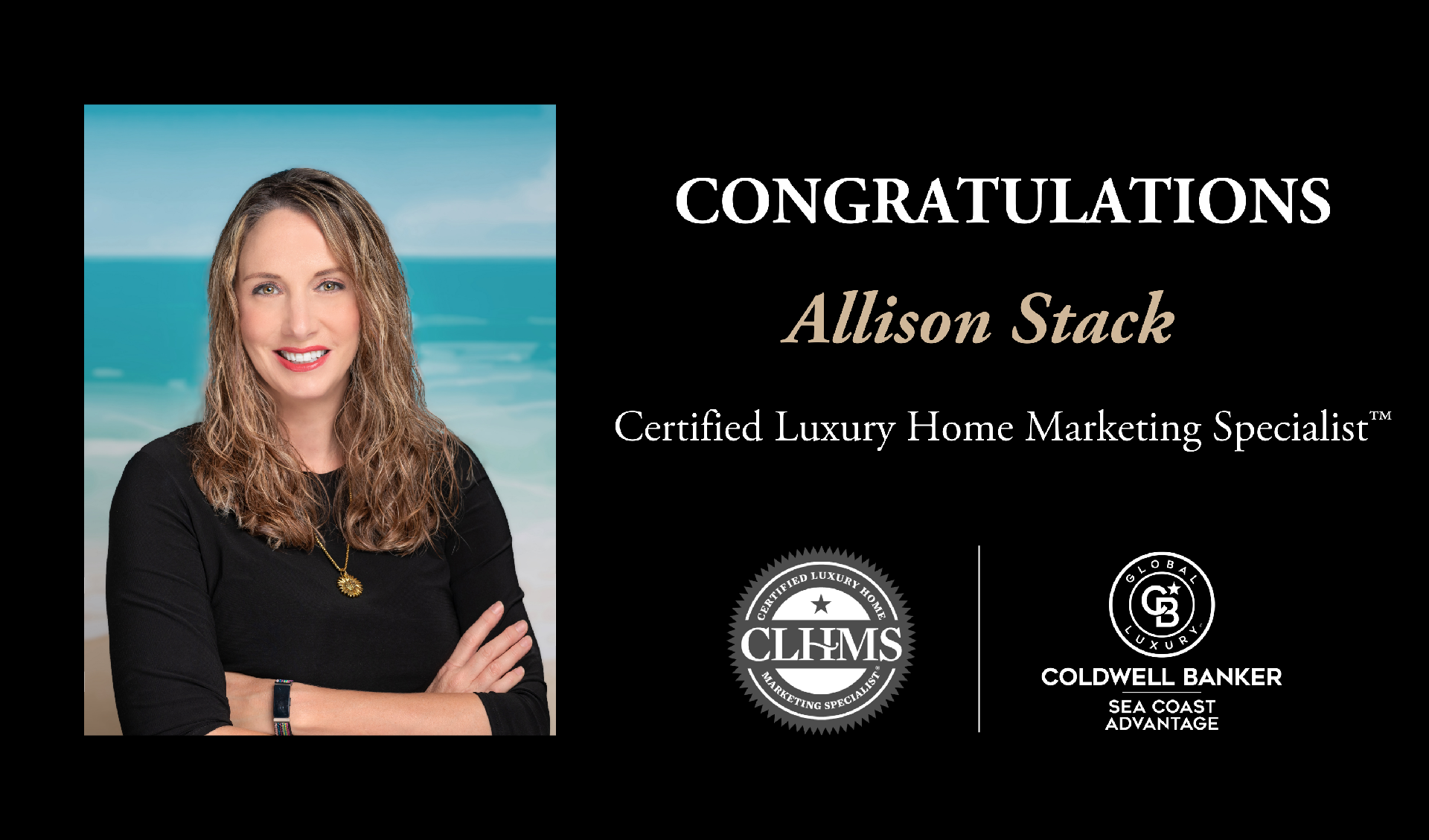 Allison Stack Earns Internationally Recognized Designation for Performance in Luxury Real Estate Main Photo