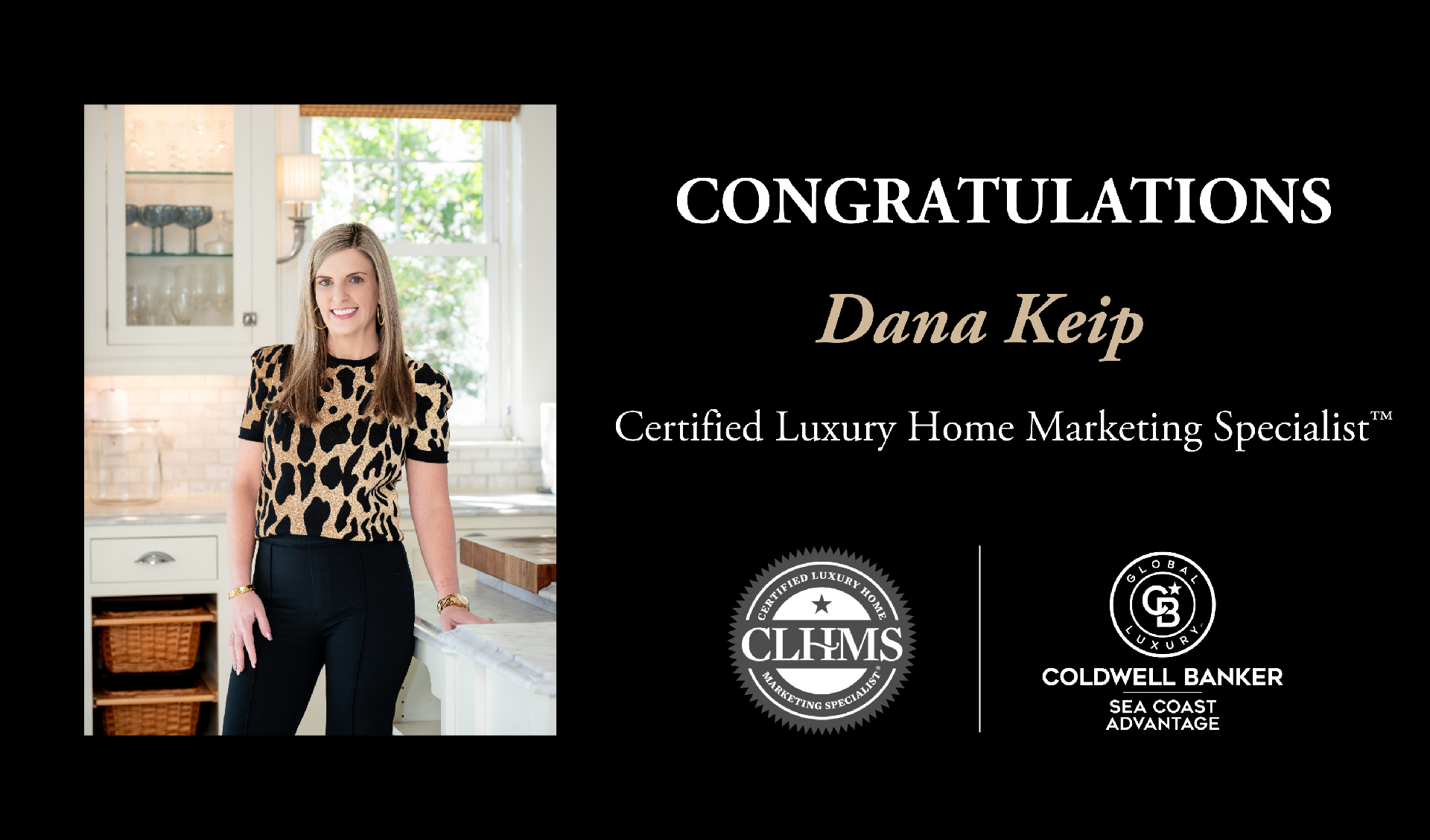 Dana Keip Earns Internationally Recognized Designation for Performance in Luxury Real Estate Main Photo