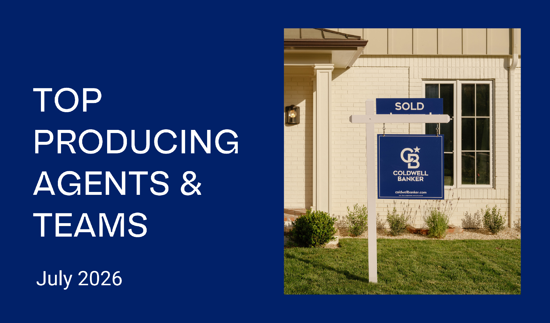 CONGRATULATIONS Top Agents & Teams – July 2026 Grand Strand Picture