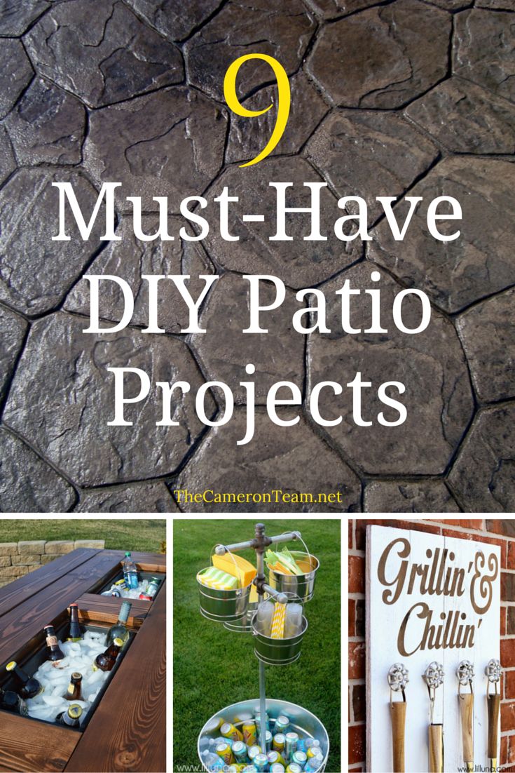 9 Must-Have DIY Patio Projects Main Photo