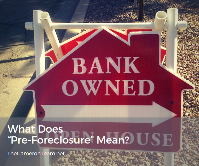 What Does “Pre-Foreclosure” Mean? Main Photo