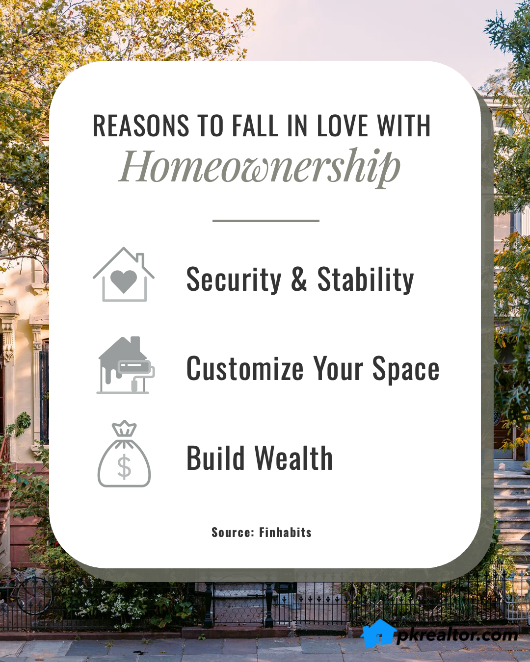 Reasons To Fall in Love with Homeownership List Main Photo