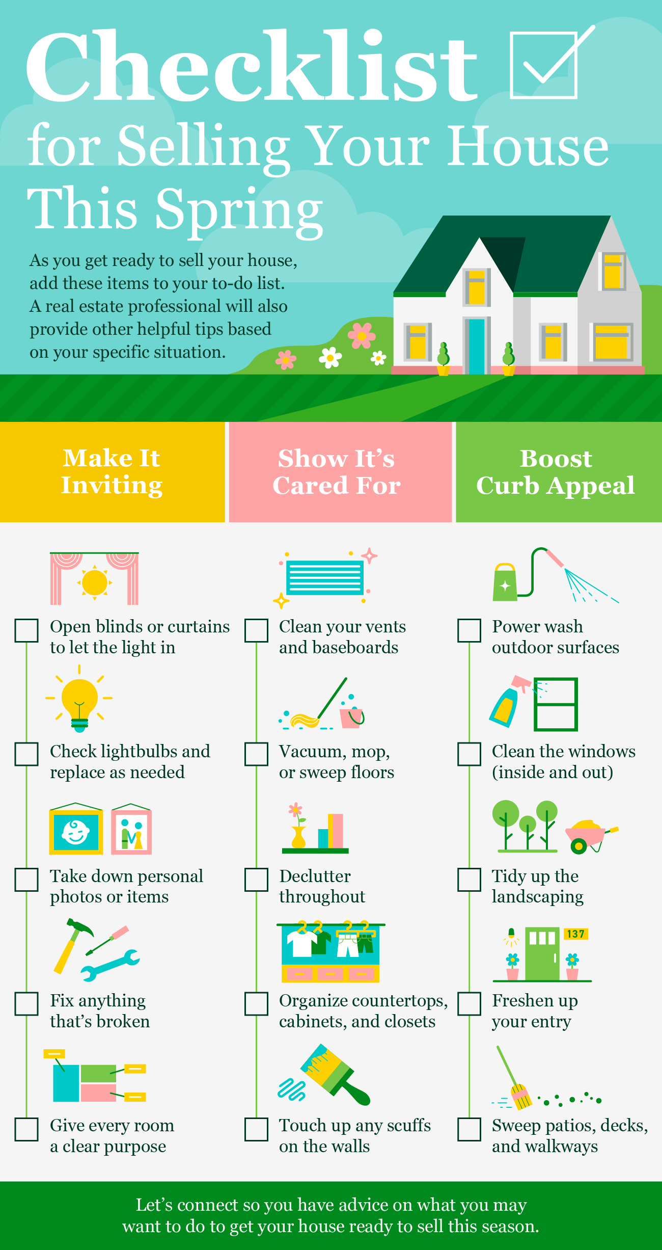 Checklist for Selling Your House This Spring [INFOGRAPHIC] Main Photo